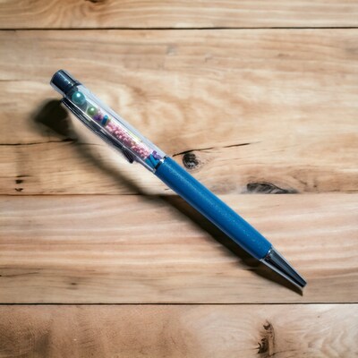 Bubble Gum Bead Filled BallPoint Ink Pen